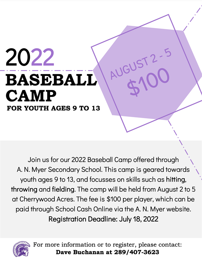 2022 Baseball Camp