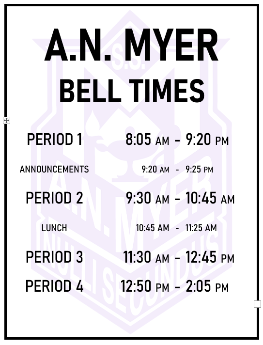 Bell Times 2024-Present